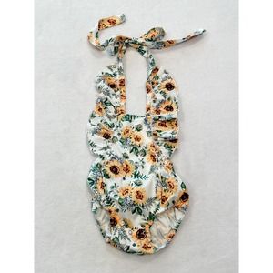 Sunflower Romper 6-12 Months